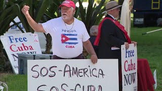 Large crowd gathers at Bayfront Park to rally for freedom