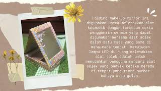 Projek Produk RBT Tingkatan 3 | Folding Make-up Mirror