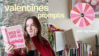 Valentines reading prompts pick my reads for a week 💌⭐️