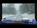 Snow comes back to West Michigan