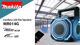 Makita Cordless Job Site Speaker MR014G