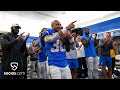 Brandon Staley Locker Room Victory Speech vs Rams | LA Chargers