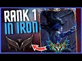 I TOOK MY BLUE KAYN INTO IRON 4 RANK 1 KAYN VS ELO HELL!!