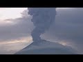 Mexico’s Popocatépetl volcano erupts twice | CCTV English