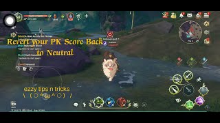 How to revert PK Score back to Neutral || Tutorial || Ni No Kuni Cross Worlds