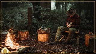 WoodCraft As SoulCraft // Carving Cherry Wood Serving Spoon