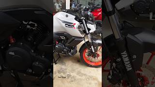 brand new yamaha fzs v4 whitecolor 🤍 🤍 bike  #foryou #video @ymnvlogs