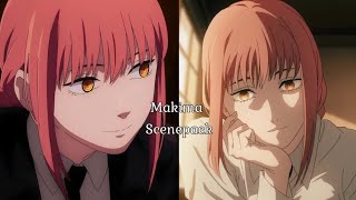 Makima Scenepack | Chainsaw Man S1 Clips For Edits