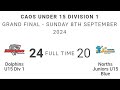 U15s Div 1 Redcliffe Dolphins VS U15s Div 1 North Devils BLUE GRAND FINAL 2024