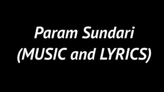 #Param Sundari#Song With English Lyrics#By Lyrics house#