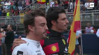 Que bien suena el himno de España en Cataluña !!Carlos Sainz y Fernando Alonso 👏🏻👏🏻🇪🇸🇪🇸🇪🇸🇪🇸🇪🇸🇪🇸🇪🇸