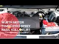 HOW TO USE WÜRTH ENGINE CLEANER? | DETAILED INFORMATION | APPLICATION