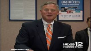 WCTI: Burr discusses prescription drug addiction in New Bern