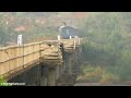 glorious konkan railway train on gigantic curve mangalore mumbai superfast with kyn wdp4d