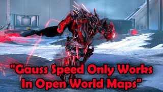 The Most Satisfying Movement You'll Ever See (Warframe Gauss Running Montage)