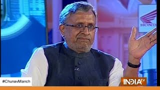 IndiaTV Conclave: Lalu is Careless and Immature, says Sushil Modi - India TV