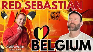 🇧🇪 Red Sebastian Strobe Lights ANALYSIS & REACTION | Belgium🇧🇪 | Eurovision 2025