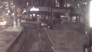 Tampa Police released video of the shooting that is from a distance on a HART Trolley.