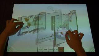 Integrating 2D Mouse Emulation with 3D Manipulation for Visualizations on a Multi-Touch Table
