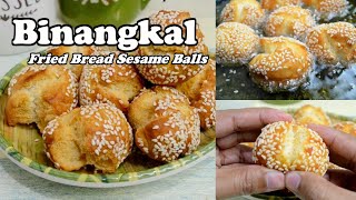 Binangkal (Fried Bread Sesame Balls)