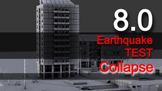 Building Collapse - Realistic Earthquake Simulation