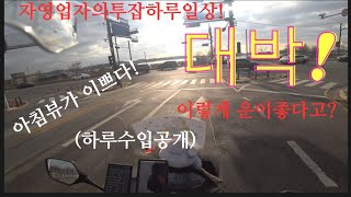 초보퀵기사!운빨로 20이상찍기! 참쉽죠잉!(하루수입공개)운좋은 하루였다!