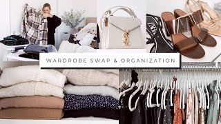 Decluttering & Organising my Wardrobe for Autumn! Closet clean out.