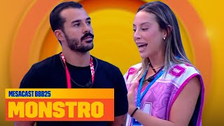 CHUMBO TROCADO 💥! RENATA ENTREGA O MONSTRO PARA MATEUS | Mesacast | BBB 25