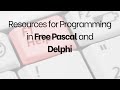 Top Resources for Delphi and Free Pascal Programming