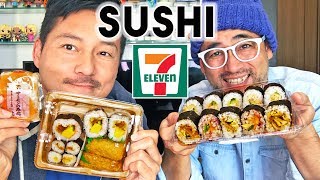Trying 7-Eleven Sushi LIVESTREAM