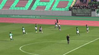 2014-11-8  東邦高校vs東海学園高校　前半　第93回全国高校サッカー選手権 愛知県大会準決勝