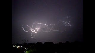 (Severe) Thunderstorm with INTENSE Lightning | Montreal | July 25th, 2022