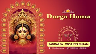 Durga Homa | 14 Nov 2024 | Live From VDS Bangalore Ashram