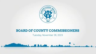 Board of County Commissioners | November 28, 2023