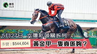 【賽馬貼士】20年5月27日 六環彩頭關拆局 黃金甲一隻真係夠？