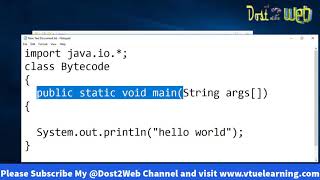 Java Basic Programming Execution and How to Find Error in Program--Object Oriented Concept | VTU CSE