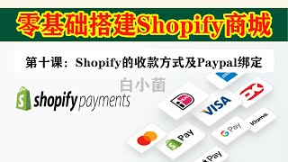 第十课：中国卖家Shopify的收款方式，Shopify如何绑定Paypal - 零基础搭建Shopify商城教程