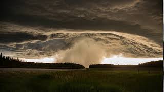 Alder Flats, AB - Supercell Timelapse