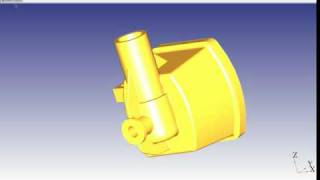 Meshing 3D mechanical parts with pythonOCC