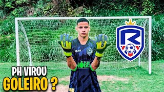 PH FOI O GOLEIRO DO TIME POR UM DIA