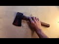 LETS RESTORE A 100 YEAR OLD HATCHET!!