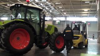 Préparation CLAAS au Salon de l'Agriculture 2017