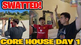The Core Boys Get Swatted On Day One At Their New House