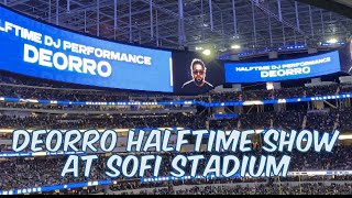 DEORRO Halftime Show on Thursday Night Football! Rams vs. Raiders 12/8/2022 #deorro #sofistadium