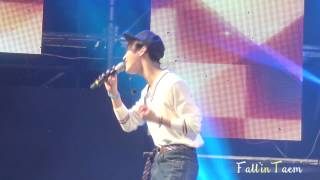 [Fall'in Taem]150802 완주세계캠핑캐라바닝대회 01 아름다워 태민