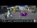 一拳超人 g4升級五星有沒有必要？實測傷害！one punch do we need 5 stars g4 for pve testing video with english subtitles.