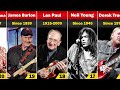 30 Greatest Guitarists of all time/Comparison