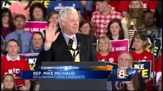 Michaud, Obama rally Maine Democrats