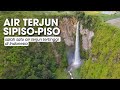 Drone Air Terjun Sipiso - Piso | Salah satu air terjun tertinggi di Indonesia