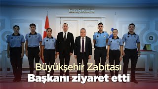 GÜN SONU | Büyükşehir Zabıtası Başkanı ziyaret etti | 08.09.2023